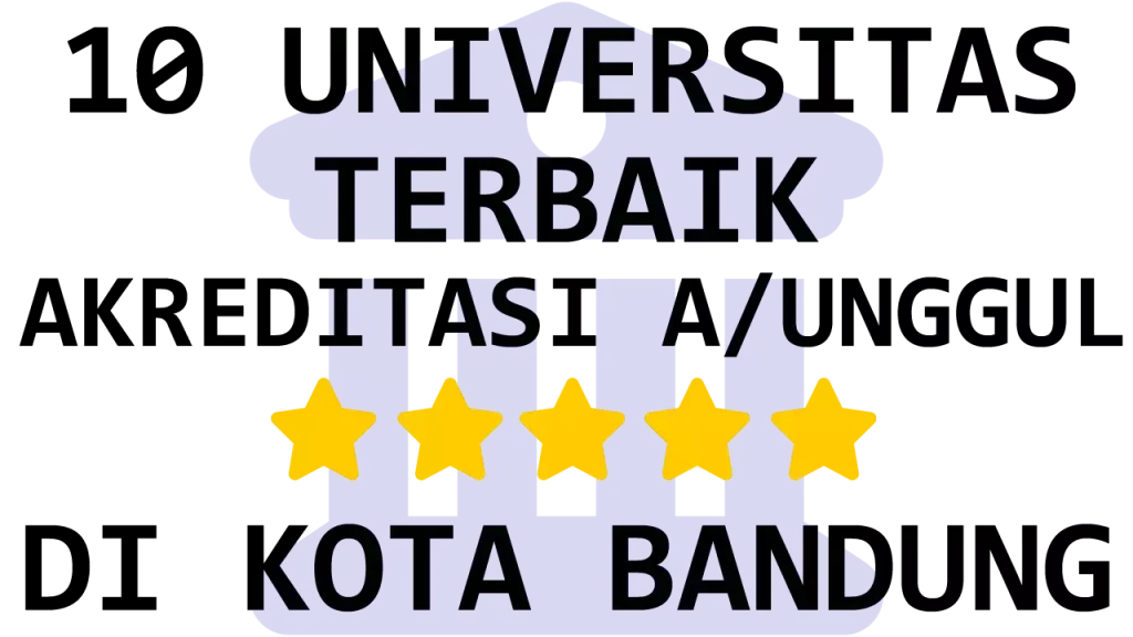 universitas terbaik di Kota Bandung